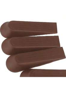 5件创意防风门挡，磨砂塑料面楔子，门挡，防撞门挡，3种颜色可选 - 彩色 - 查看 24