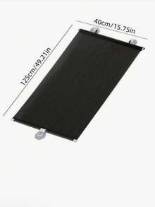 通用卷帘吸盘遮阳免钉遮光窗帘汽车卧室厨房办公室窗户遮阳窗帘