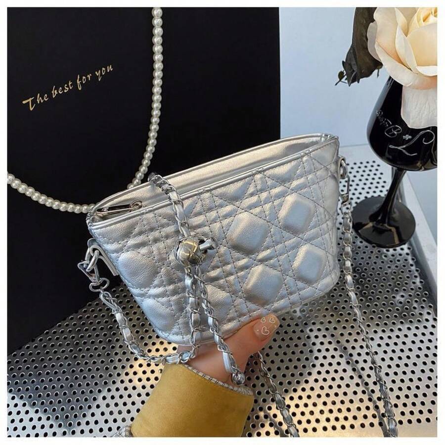 Women Shoulder Bags - 銀色[品質升級版] - 查看 1