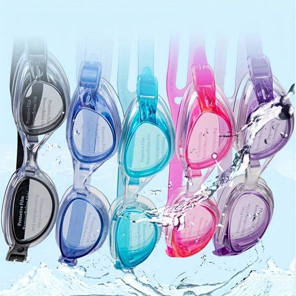 New Upgraded High Definition Swimming Goggles With Adjustable - Waterproof & Anti-Fog For 14 Years And Above Adults, Beach Essentials, Beach Accessories, Pool Float