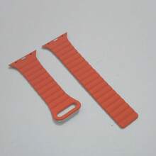 1 件男女通用硅胶磁性表带，兼容 42mm 38mm 40mm 41mm 44mm 45mm 46mm 49mm，时尚替换智能表带，适用于 Series Ultra2 Ultra SE2 SE 10 9 8 7 6 5 4 3 - 彩色 - 查看 3