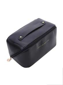 1 个大容量化妆包，便携式旅行化妆包，PU 防水洗漱包，旅行收纳配件，适用于化妆品、洗漱用品、个人日常护理用品等，返校季节、节日礼物的首选。 - 彩色 - 查看 15