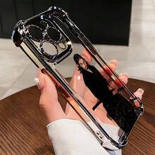 Funda de Teléfono Anime Samurai Japonés Compatible con 17 16 15 14 13 12 11 Pro X XR XSMAX 8 23 Plus, Cubierta Trasera Transparente Suave a Prueba de Golpes - Colores mixtos - Ver 1