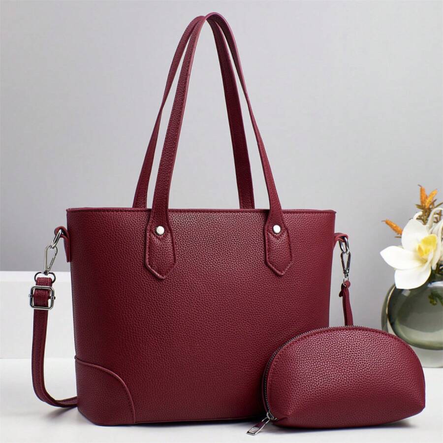 Women Shoulder Bags - 紅色 - 查看 1
