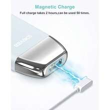 EZBASICS Facial Cleansing Brush Face Scrubber Waterproof Face Scrub Brush For Men And Women Rechargeable Face Brushes For Facial Electric Silicone Face Scrubber Cleanser Brush 1 Pack+3 Modes Light Grey - 淺灰色 - 查看 5