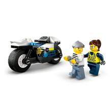 LEGO City Series Building Blocks Toy Set, Suitable As Children's Gift - Police Motorcycle Big Chase 60455 - View 5