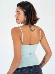 Women Tank Tops & Camis - 綠色 - 查看 2