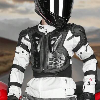 Ochraniacze motocyklowe chroniące przed upadkiem i kolizjami, chroniące kolana i łokcie, przeznaczone do sportów na świeżym powietrzu, chroniące klatkę piersiową i plecy, ochraniacze do jazdy motocyklem terenowym, sprzęt ochronny do sportów na świeżym powietrzu, unisex, prezent dla motocyklisty