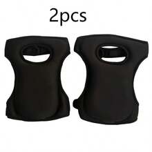 2 piezas Rodilleras de jardinería - Almohadilla de rodillas gruesa y transpirable para jardín, Apoyo para arrodillarse suave y cómodo, Diseñado para jardinería, limpieza, ejercicio y trabajo en el suelo