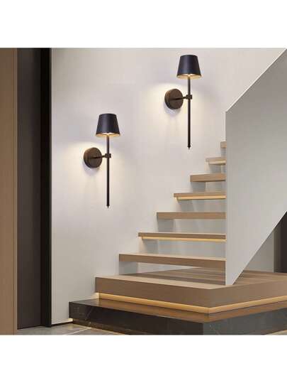 Wireless Wand Lamp, Small Cordless High Capacity Rechargeable Battery LED Light, Dimmable Lighting, Living Room, Bedroom, Corridor, Night Verlichting (Black) view 5