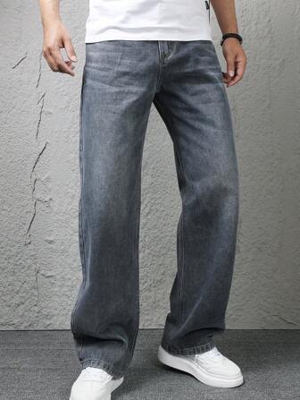 Teen Boys' Straight Leg Denim Jeans