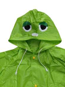 Impermeable diseño para niñas y niños talla s - Verde - Ver 2