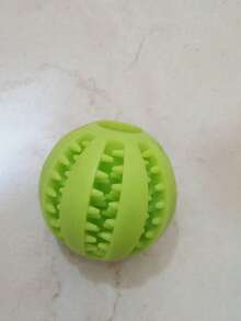 Pet Chew Toy Ball, Rubber Elastic Ball Treat Dispensing Toy, Interactive Teething Toys For Border Collies And Other Dogs - Multicolor - View 11