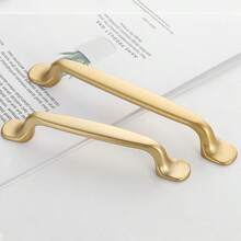 4 件金属橱柜把手 - 适用于厨房、抽屉和橱柜的多功能旋钮