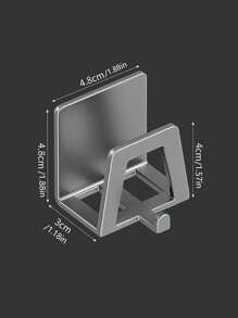 1 件免钻厨房锅盖架，壁挂式收纳架，用于放置炊具盖和切菜板