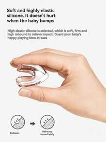 40pcs Transparent Corner Guards, Furniture Edge & Corner Protectors, L-Shaped, T-Shaped, Round Bumpers For Edges & Corners