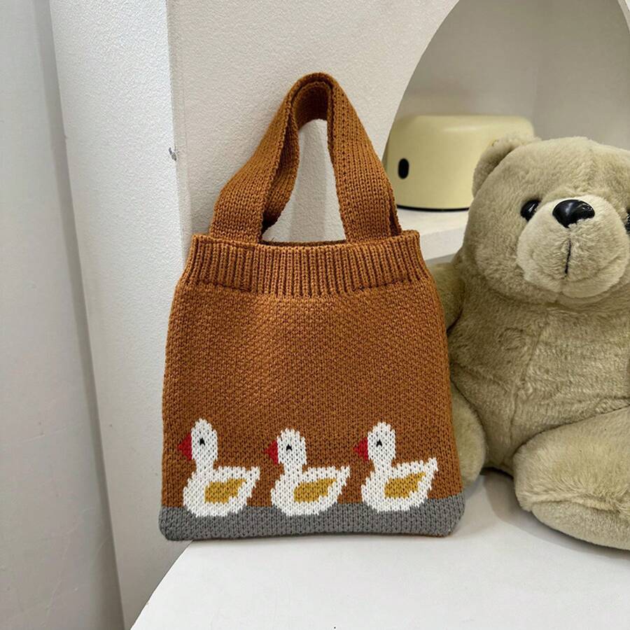 Women Shoulder Bags - 橘色 - 查看 1