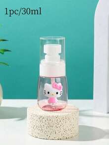 Botella de spray de viaje con diseño de gato lindo de Sanrio, con capacidad de 30 ml, 60 ml y 100 ml, equipada con un divisor de presión, muy adecuada para purificar y limpiar agua, loción de Florida Water, ideal para regalar a amigos en Navidad y Año Nuevo