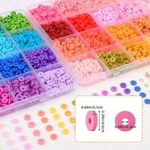 5000 件友谊手链制作套件，适用于珠宝制作、粘土珠和魅力友谊手链、DIY 艺术和工艺品 - 彩色 - 查看 2