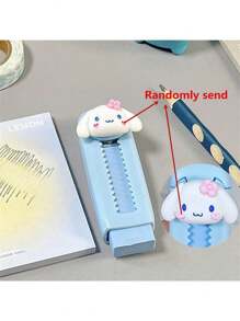 Sanrio Sanrio [Authorization] 1pc Sanrio Push Pull Eraser Kulomi Yuguigou Scalable Cartoon Rubber Replacement Core Student No Shard Learning Xi Chaojing Back To School Random Style,School Supplies,Erasers,Gomas De Borrar,Hello Kitty Items,Classroom Essentials,Back To School Supplies,Cute School Supplies,Back To School