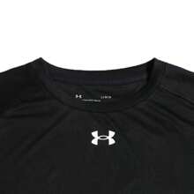 Under Armour Men's Crew Neck Knit T-Shirt, Training & Running - Black - View 3