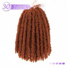 Karida Peluca trenzada sintética de Locs de mariposa larga, peluca trenzada sintética de Locs suaves y rizados pre-trenzados para mujeres - Multicolor - Ver 62