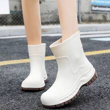 Women Mid-Calf Boots - [867]綠色 單鞋 標準碼 - 查看 8