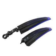 2 件套自行车套装，便携式可调节公路山地自行车前后挡泥板，适用于通勤和山地自行车 - 彩色 - 查看 12