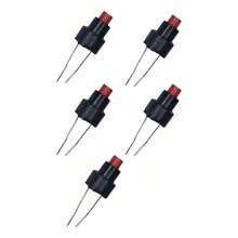 Placa de botón de interruptor para lavadora Whirlpool resistente al agua y al polvo de 5 piezas - Rojo - Ver 6