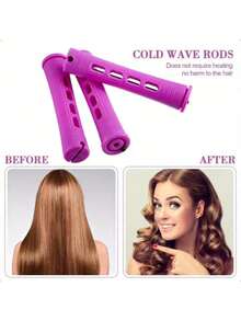 10pcs Permanent Hair Curlers Set - Create Natural Waves And Curls With ...