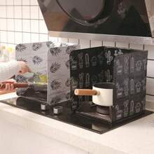 2 件/1 件厨房防油溅罩、防溅罩、厨房防油罩、不粘防溅罩、铝制防溅罩、炉灶隔热罩、用于烹饪、煎炸、烘焙、居家、旅行的厨房小工具 - 彩色 - 查看 2