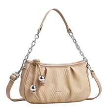 Women Shoulder Bags - 卡其色 - 查看 3
