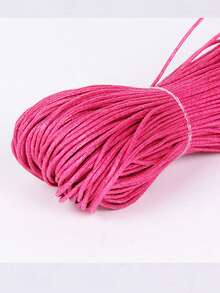 65m/Lot Waxed Cotton String Beading Cord Rope 1mm For Bracelet And Necklace Jewelry Making Weaving Supplies Accessories - Multicolor - View 12