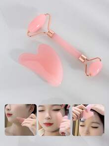 Bộ 1/2/3/5/8 con lăn massage làm mát mặt, dụng cụ massage mặt, con lăn silicon hình viên đá, lược massage, túi đựng PVC trong suốt, băng đô, con lăn massage và bảng Gua Sha dùng cho mặt, mắt, làm đẹp, chăm sóc da, spa, tự chăm sóc, dụng cụ chăm sóc da, chăm sóc da mặt, dụng cụ làm đẹp, massage, dụng cụ massage mặt, con lăn massage mặt - Nhiều màu - Xem 6