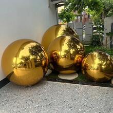 Inflatable Mirror Ball 0.6m 24in Big Shiny Balls Airtight Giant Mirror Balloon Large PVC Sealed Sphere For Events And Stage Party Advertising Shows Decoration 1 Piece Gold Without Air Pump - Gold - View 1