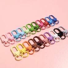 5-20pcs Colorful Keychain Parts For DIY Keychains, Small Gifts For Friends Car Accessories Cute Goth Y2k - one-size - View 5