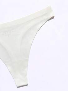 6件套透气无缝丁字裤女士内裤，棉质裆部运动款 - 彩色 - 查看 9