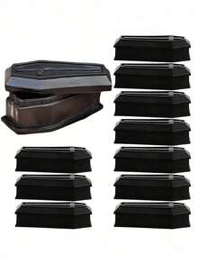 5 件万圣节棺材装饰盒，恐怖迷你棺材装饰品，适用于家居装饰、鬼屋道具、恶作剧用品 - 适合作为万圣节礼物和节日家居装饰、季节性万圣节装饰 - 彩色 - 查看 8