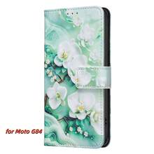 带卡槽的钱包保护套，适用于 MOTO/Honor/Infinix/VIVO - 粉花 - 查看 17