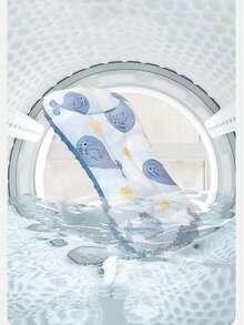 1pc Baby Cartoon Fabric Beanbag Neck Pillow Cushion For Everyday Use - Pink - View 3