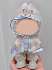 1pcs123 Baby Clothes Accessories Bubu Clothes Replacement Sitting Party Cute Cool Handsome Raincoat (Clothes Only) - Raincoat - View 6