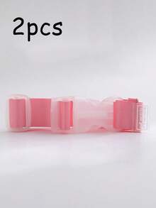 Bunte Gepäckgurte, tragbare verstellbare Gepäckgurte mit Schnellverschluss für Reisen, Reisezubehör, leicht zu tragen, praktische Outdoor-Gurte für Autofahrten, Gepäckgurte mit externem Schnallenverschluss, Anti-Verlust-Gepäckband für Schule, Schul-Zubehör, Schulsachen