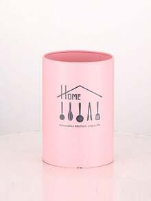 1pc Stainless Steel Chopstick Holder, Kitchen Hotel Restaurant Creative Tableware Storage & Draining Chopstick Canister - Multicolor - View 15