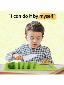 8/27件套儿童厨房烹饪工具套装，蔬菜切割玩具，适合幼儿、儿童，模拟家庭游戏玩具，适合儿童切割蔬菜、蛋糕、水果（部分配件颜色和形状随机） - 彩色 - 查看 7