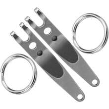 Clip de Suspensi?¡ì?n, Acero Inoxidable Clip para Llavero de Suspensi?¡ì?n Hebilla R?¡ì?¨¦pida Clip de Bolsillo para Herramientas Deportivas Porta Llaves Otros suministros para acampar de escalada : Deportes y Aire Libre - 1 - Ver 8