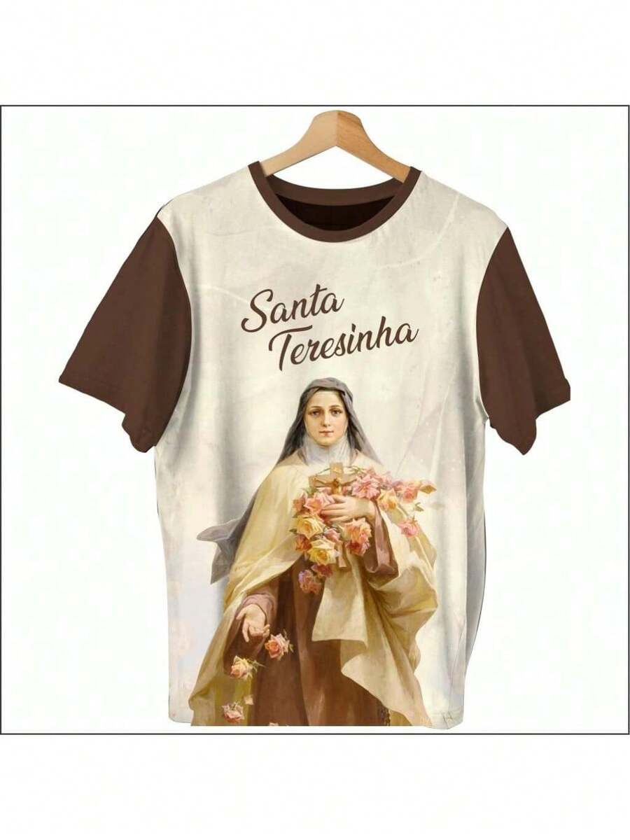 CAMISA SANTA TERESINHA DO MENINO JESUS (01) - UNISSEX