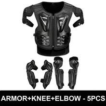 Traje de armadura de motocicleta para mujer, equipo de protección para ciclismo y motociclismo que incluye protecciones para codos, rodillas, espalda y pecho. Accesorios de protección para motocross y deportes al aire libre. Regalo para conductores - Multicolor - Ver 10