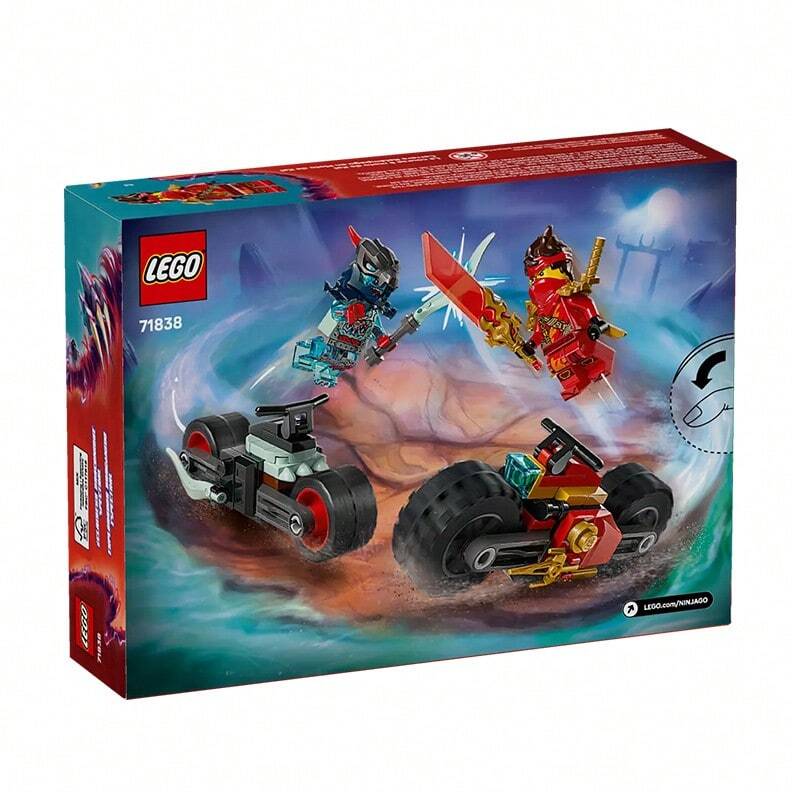 LEGO 乐高幻影忍者儿童积木套装，适合作为礼物 - Kay's motorcycle pursued the 71838 at great speed - 查看 1