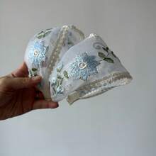 1/2/3 件女士优雅百搭刺绣花朵头带，适合日常使用，居家、学校、海滩、工作、派对、节日、生日、返校、新年、情人节、母亲节、婚礼、音乐节、毕业典礼、头饰 - 彩色 - 查看 16