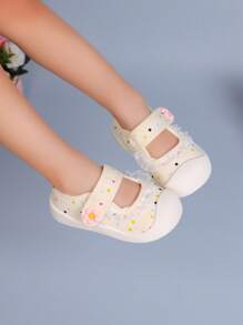 Toddler Boys/Girls Soft Sole Lightweight Spring First Walking Shoes, Suitable For Spring And Autumn - Yellow - View 6